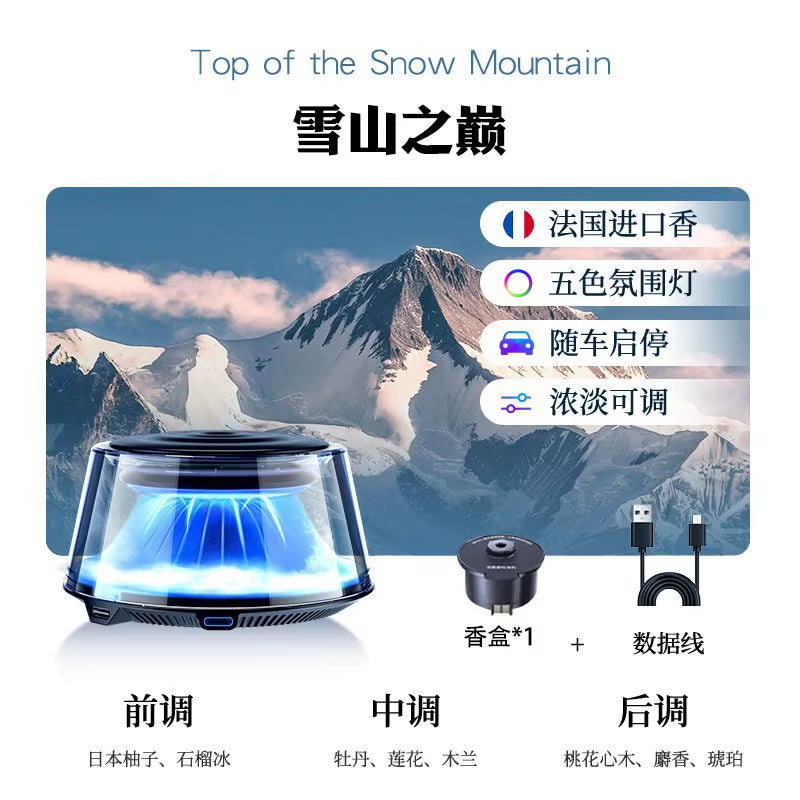 New Creative Men'S Car Aromatherapy Long-Lasting Spray Fragrance Exquisite Decorative Ornament Premium Auto Perfume for Car Use