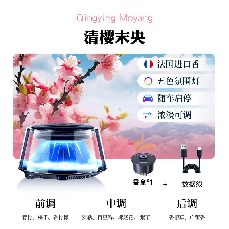 New Creative Men'S Car Aromatherapy Long-Lasting Spray Fragrance Exquisite Decorative Ornament Premium Auto Perfume for Car Use