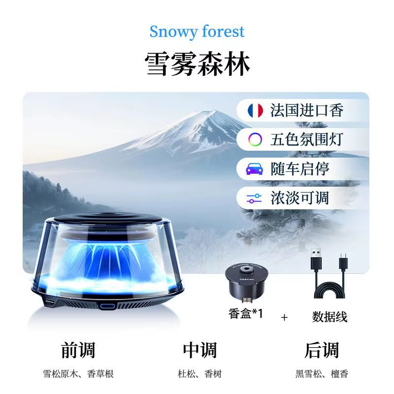 New Creative Men'S Car Aromatherapy Long-Lasting Spray Fragrance Exquisite Decorative Ornament Premium Auto Perfume for Car Use